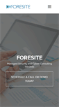 Mobile Screenshot of foresite.com